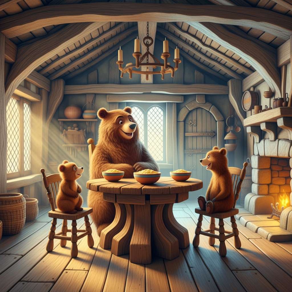 Riccioli d’Oro e i tre orsi