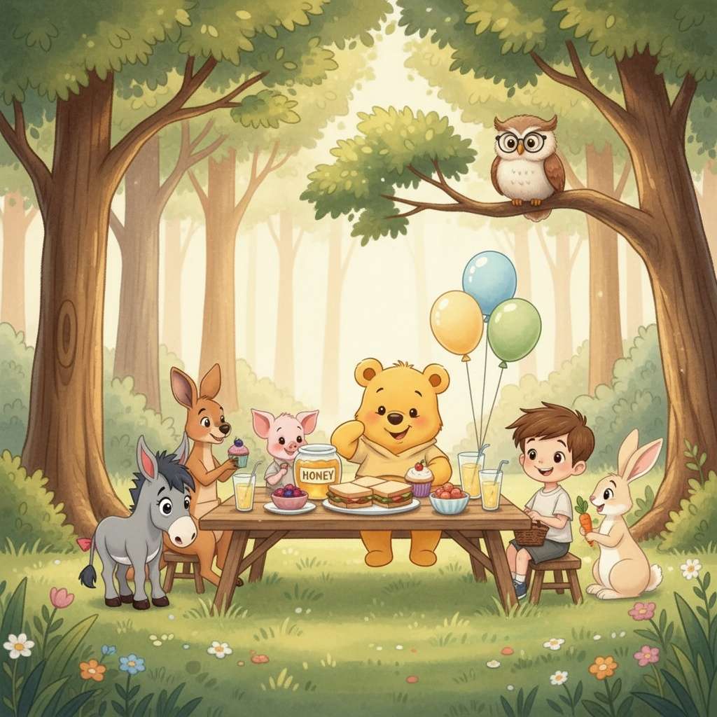 Winnie The Pooh 10 - A Party