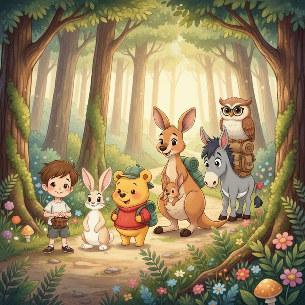 Winnie The Pooh 8 - Expotition To The North Pole