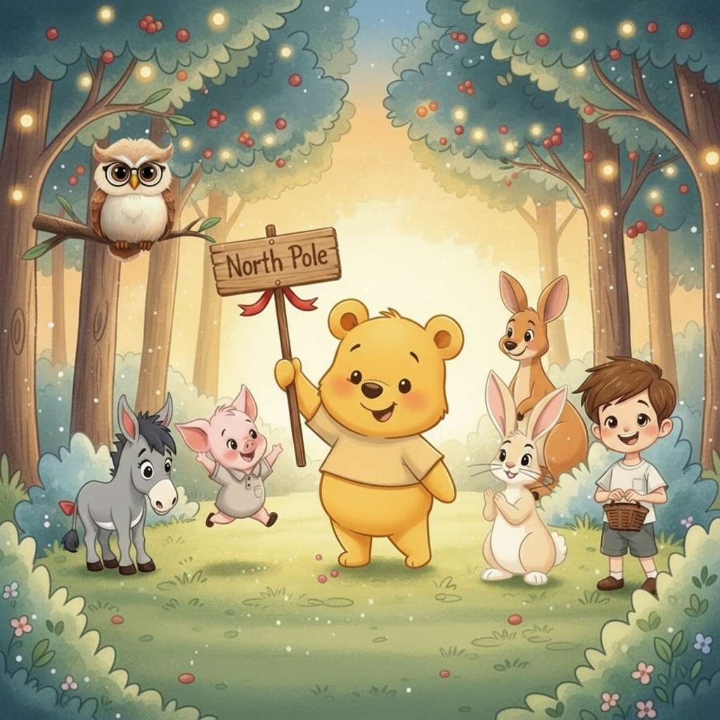 Winnie The Pooh 8 - Expotition To The North Pole