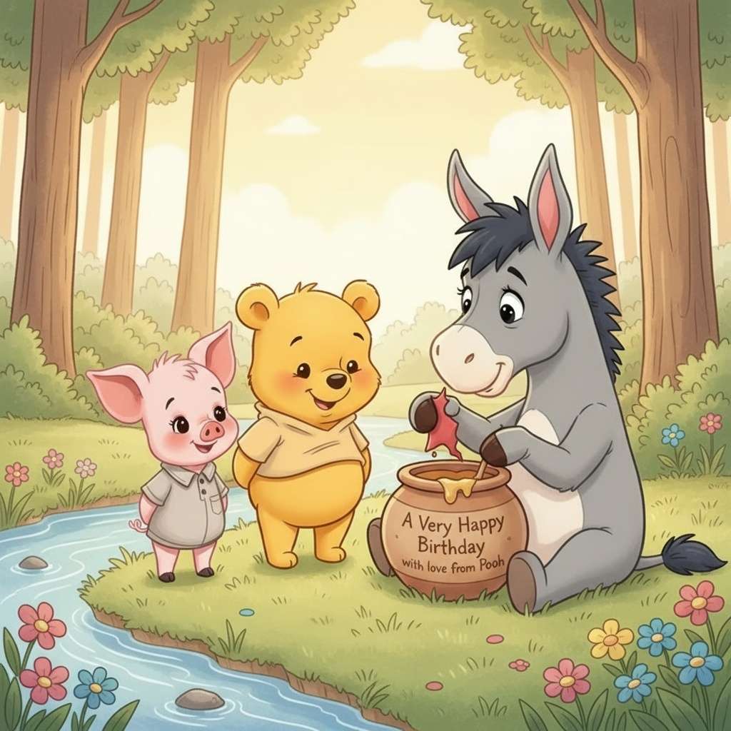 Winnie the Pooh 6 - Eeyore'un Doğum Günü
