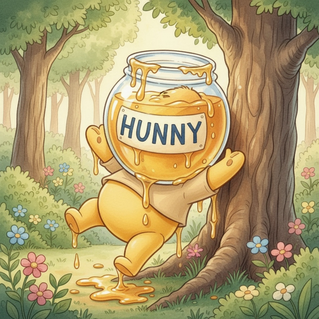 Winnie the Pooh 5 - Piglet, Heffalump ile Tanışıyor
