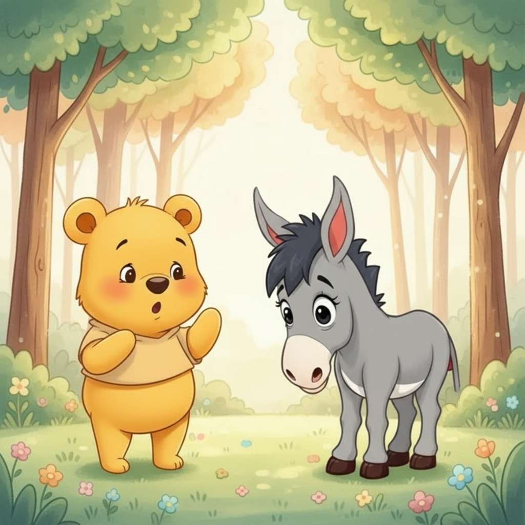 Winnie The Pooh 4 - Eeyore Loses a Tail