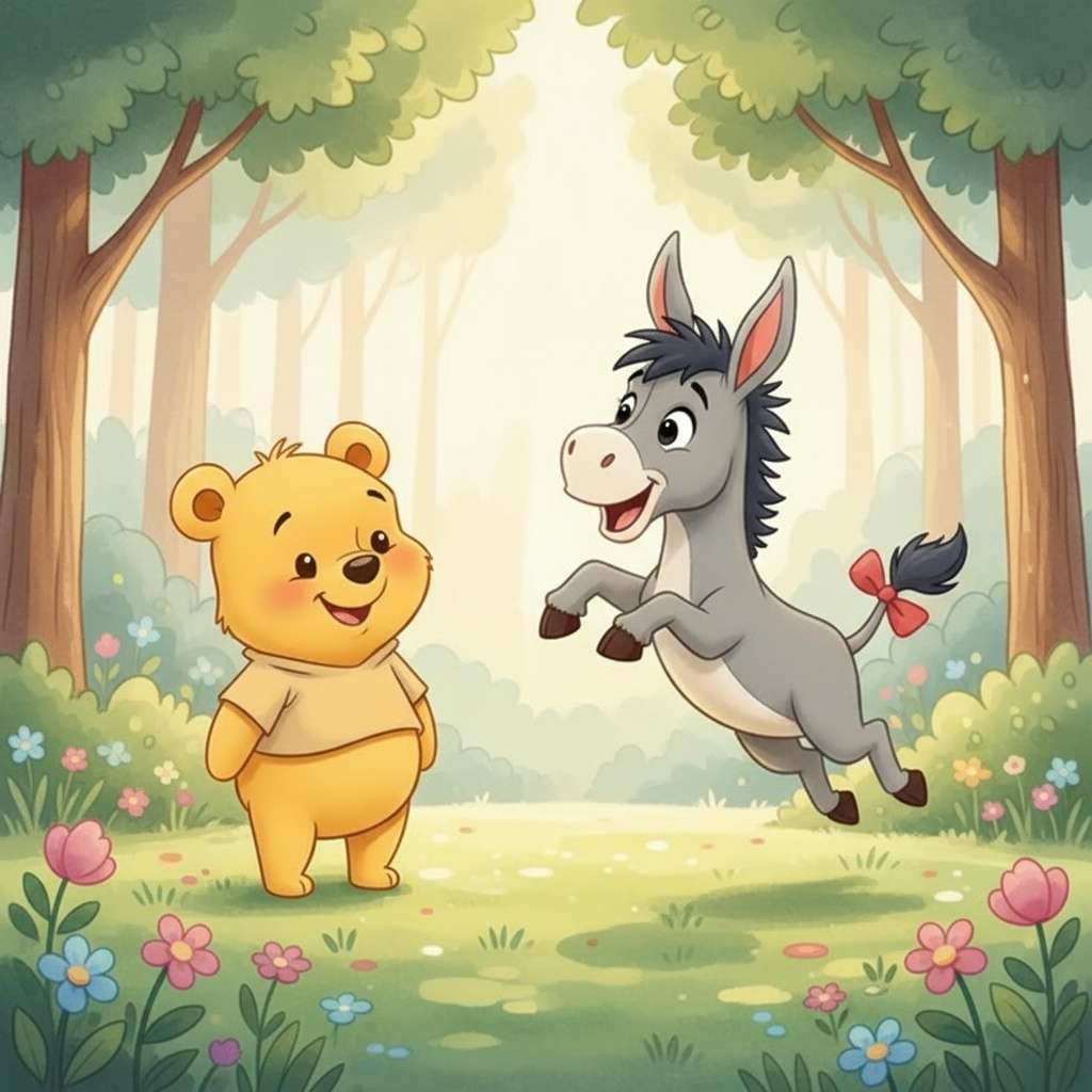 Winnie The Pooh 4 - Eeyore Loses a Tail