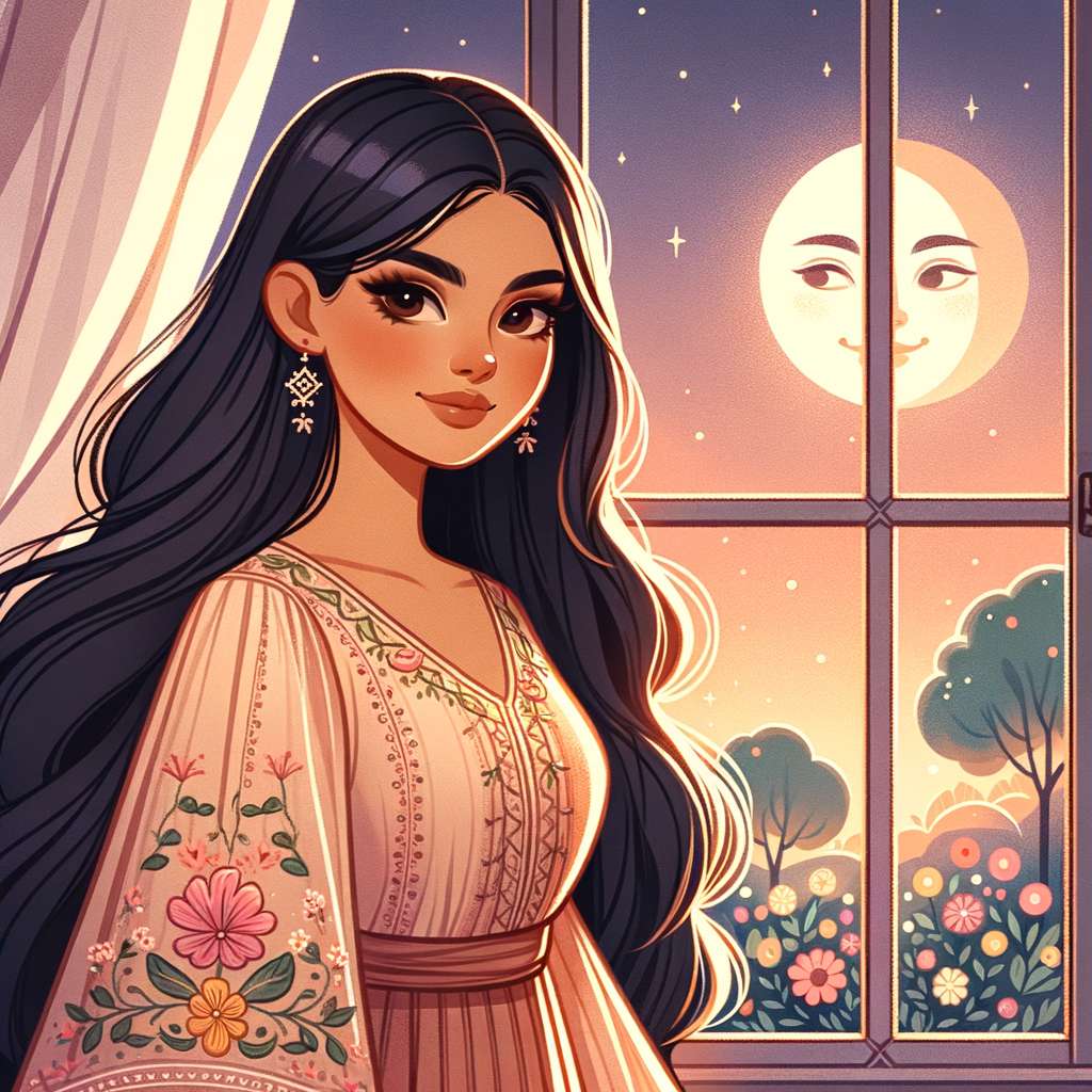 Como a Lua se Tornou Bela