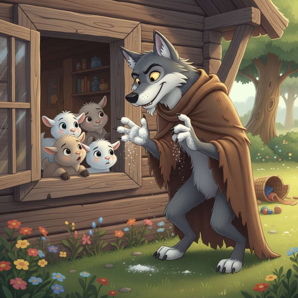 The Wolf and the Seven Young Goats