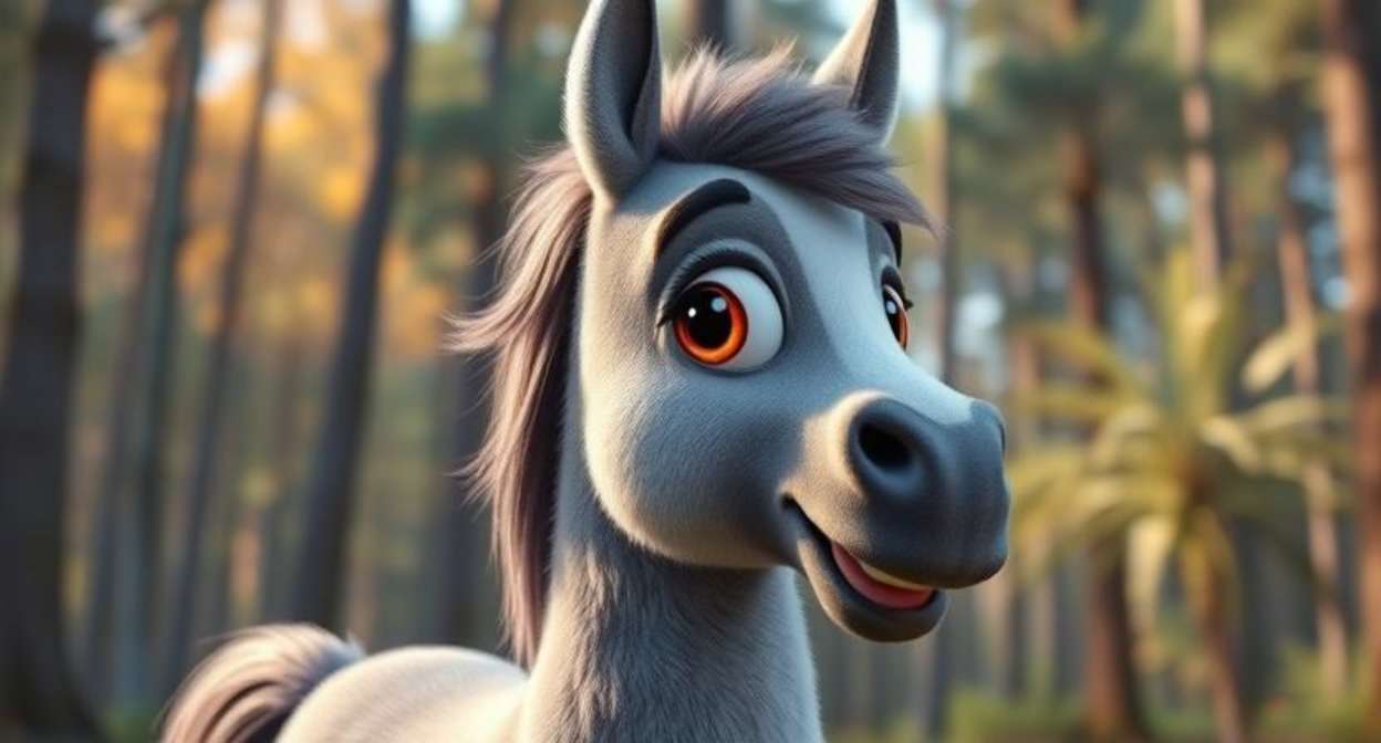 The Farmer, Horse, Donkey, Dragon